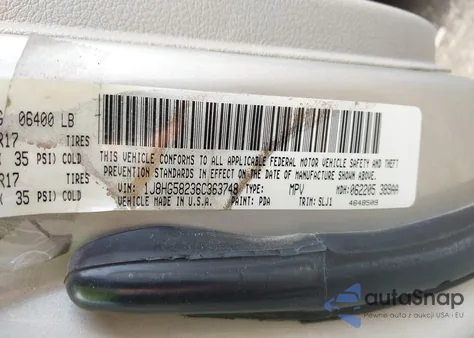 2006 Jeep Commander Limited из США, поврежденный, VIN 1J8HG58236C363748